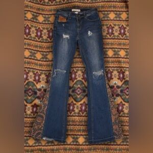 Cato Denim Bellbottom Flare Jeans Sz 4